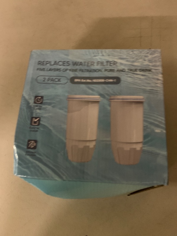 Photo 1 of Water Filters Replacement for Zero Water Pitchers and Dispenser, 0 TDS Premium Filtration, Reduce Lead/Chromium/PFOA/PFOS - Improve Tap Water Taste (Pack of 2 by TOMOON)