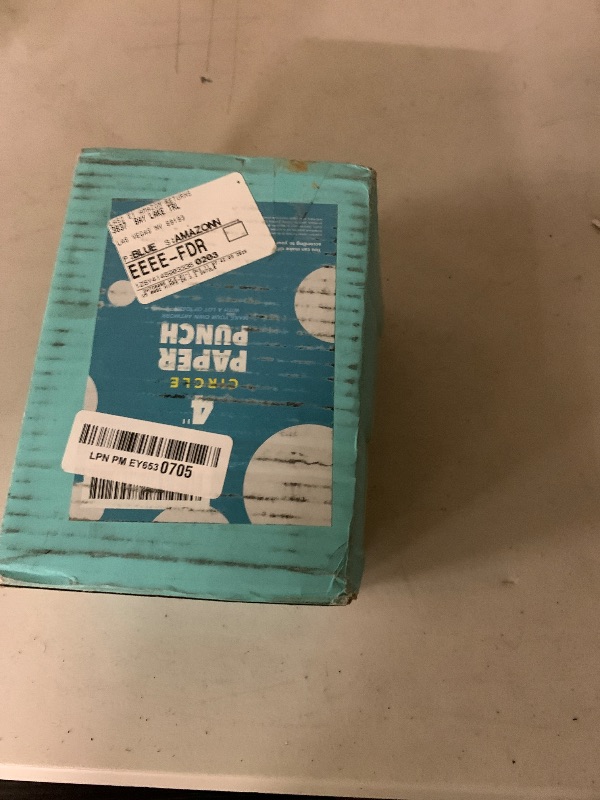 Photo 1 of 4 Inch Circle Punch, Hole Punch Shapes, Paper Punch Set for Scrapbooking Festival Paper Greeting Card DIY Albums Photos, 200 GSM Weight