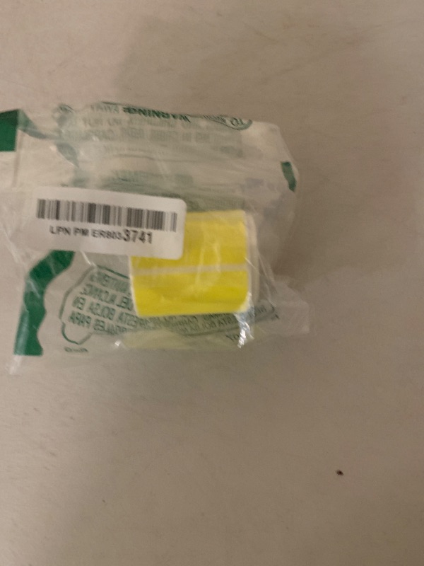 Photo 1 of 2x1 Inch Thermal Labels, Waterproof Thermal Printer Stickers, Self-Adhesive Shipping Label Printer Sticker for Barcode, Name, Address, 300 Labels/Roll- Yellow