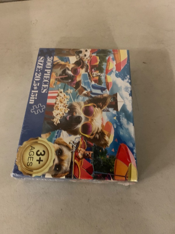 Photo 1 of 300 Pieces Puzzles for Adults | Camper Cat Jigsaw Puzzles | Large 300 Piece Puzzle for Children Adults Seniors | Sturdy,Safe | Engaging & Educational Toys Great Gift for Boys Girls 20.5 x 15 in