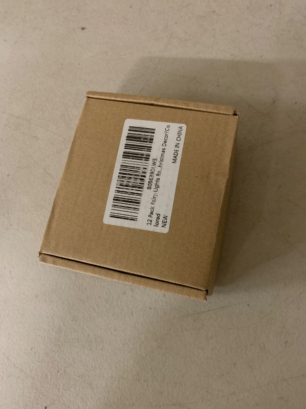 Photo 1 of 12 Pack Fairy Lights Battery Operated, 7 ft 20 LED Waterproof Silver Wire Twinkle Lights, Battery Operated Fairy Lights for Bedroom Wedding Christmas Decor?Colored