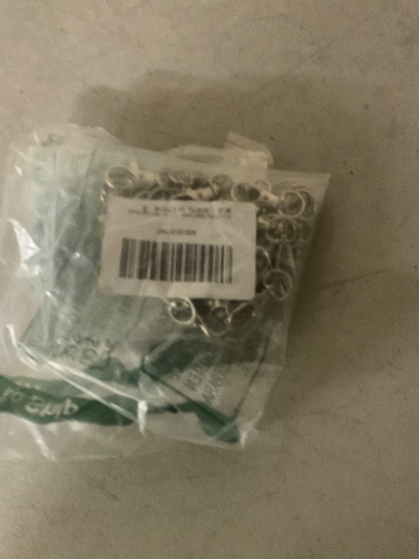 Photo 1 of 50 pcs Swivel Clasps Lanyard Snap Hook,cnomg Metal Swivel Lanyard Snap Hook Lobster Claw Clasp(Sliver)