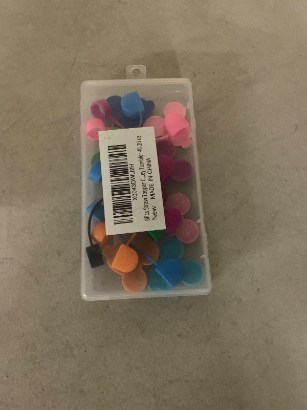 Photo 1 of 8-Piece Cute Mice Covers for Stanley Cup, 0.4in/10mm Diameter Toppers Cap,Compatible with Stanley 20 30&40 0z Cup, Dust-Proof Caps for Water Bottle