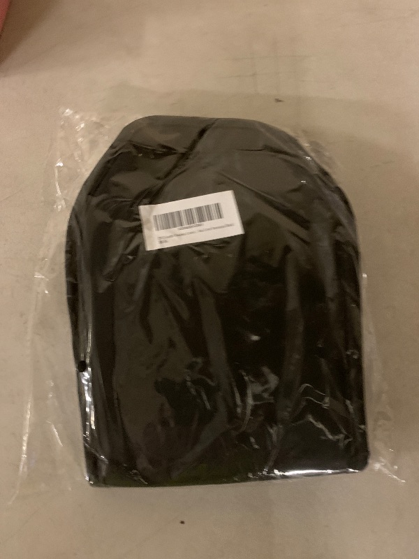 Photo 1 of 2PCS Leather Headrest Covers for Back Seat with Pocket, Multi-Functional Car Headrest Organizer for Phone, Key, Coin Storage, Universal Head Rest Cover Decoration (Black)