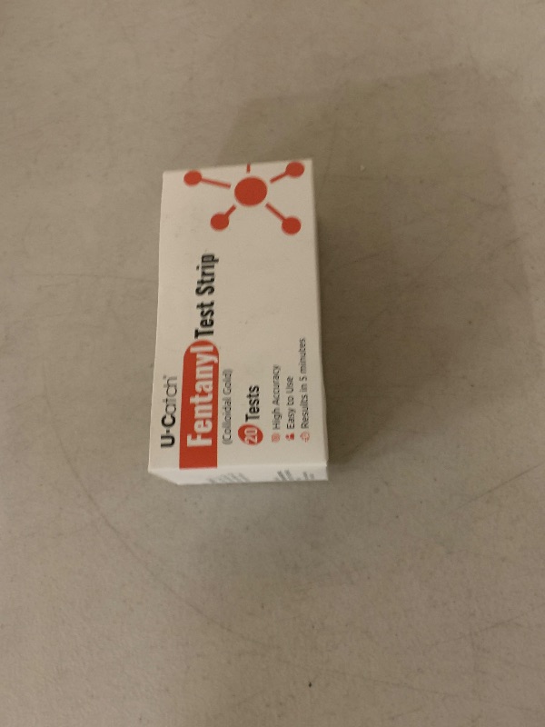Photo 1 of [20 Pack]Fentanyl Test Strips for Powder/Liquid/Pills: Sensitive Fentanyl Testing Kits with Fast Results- Easy to Use FTS Anywhere-Individually Packaged Test Kits