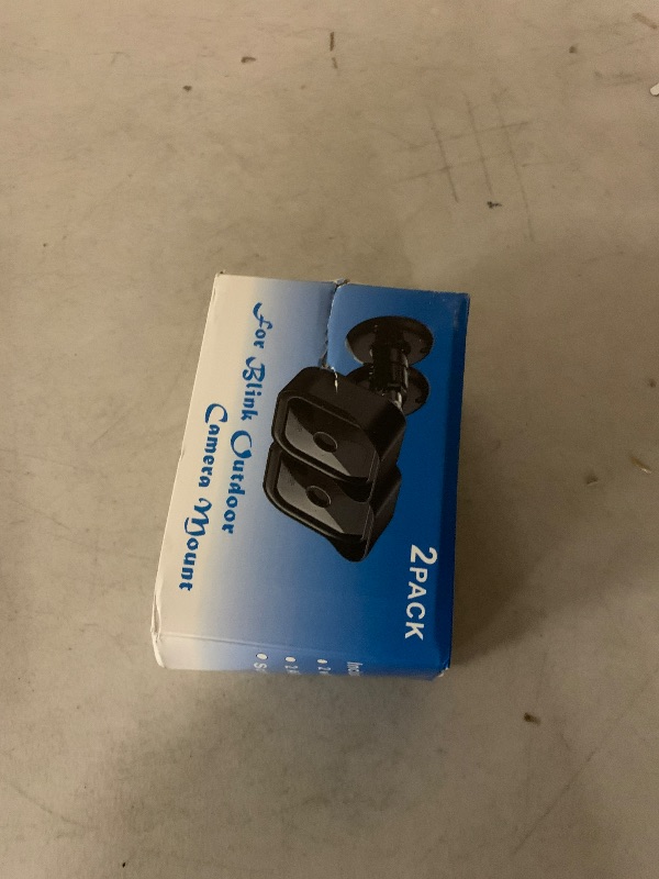 Photo 1 of [2 Pack] Blink Outdoor 3 (3th Generation) Camera Mount and Protective Case, Blink Camera Mount 360° Adjustable Housing Bracket Stand Accessories for Blink 3th Camera System Wall Mount, Black