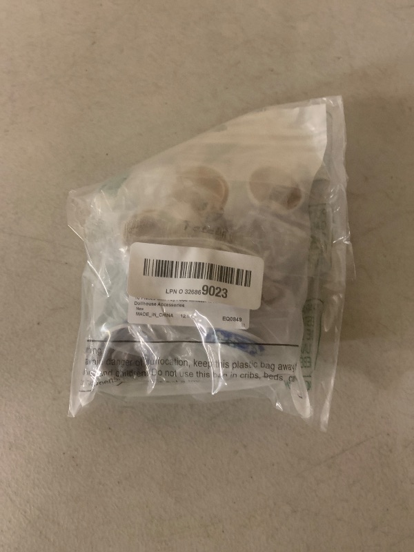 Photo 1 of 10 Pieces Mini Toy Food Miniatures Chinese Play Food Blue and White Pottery Sweet Soup Syrup Noodle Bowls for Kitchen Dollhouse Accessories