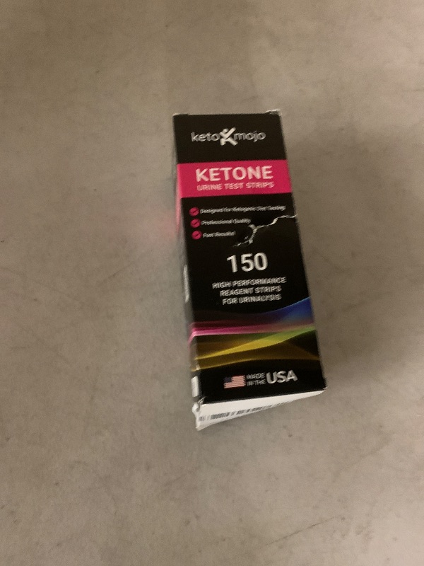 Photo 1 of 150 Ketone Urine Test Strips, App & Keto Guide eBook Included, Extra-Long for Easy Sampling, Urinalysis Test for Ketosis on Ketogenic and Low-Carb Diets