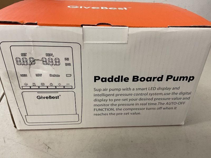 Photo 1 of Paddle Boat Pump GiveBest