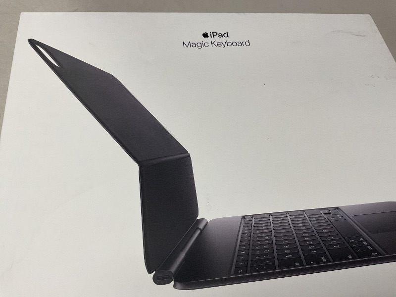 Photo 1 of Apple iPad Magic Keyboard Case for iPad Pro 13-inch (M4), Great Typing Experience, Built-in Trackpad, Function Row, US English - Black