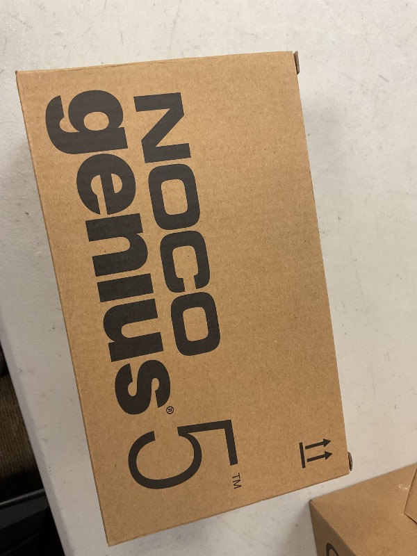 Photo 1 of NOCO GENIUS5: 5A 6V/12V Smart Battery Charger – Automatic Maintainer, Trickle Charger & Desulfator with Overcharge Protection & Temperature Compensation – For Lead-Acid & Lithium Batteries
