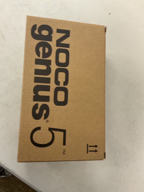 Photo 1 of NOCO GENIUS5: 5A 6V/12V Smart Battery Charger – Automatic Maintainer, Trickle Charger & Desulfator with Overcharge Protection & Temperature Compensation – For Lead-Acid & Lithium Batteries