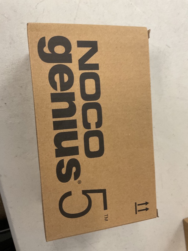 Photo 1 of NOCO GENIUS5: 5A 6V/12V Smart Battery Charger – Automatic Maintainer, Trickle Charger & Desulfator with Overcharge Protection & Temperature Compensation – For Lead-Acid & Lithium Batteries