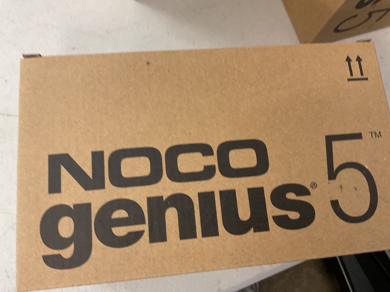 Photo 1 of NOCO GENIUS5: 5A 6V/12V Smart Battery Charger – Automatic Maintainer, Trickle Charger & Desulfator with Overcharge Protection & Temperature Compensation – For Lead-Acid & Lithium Batteries