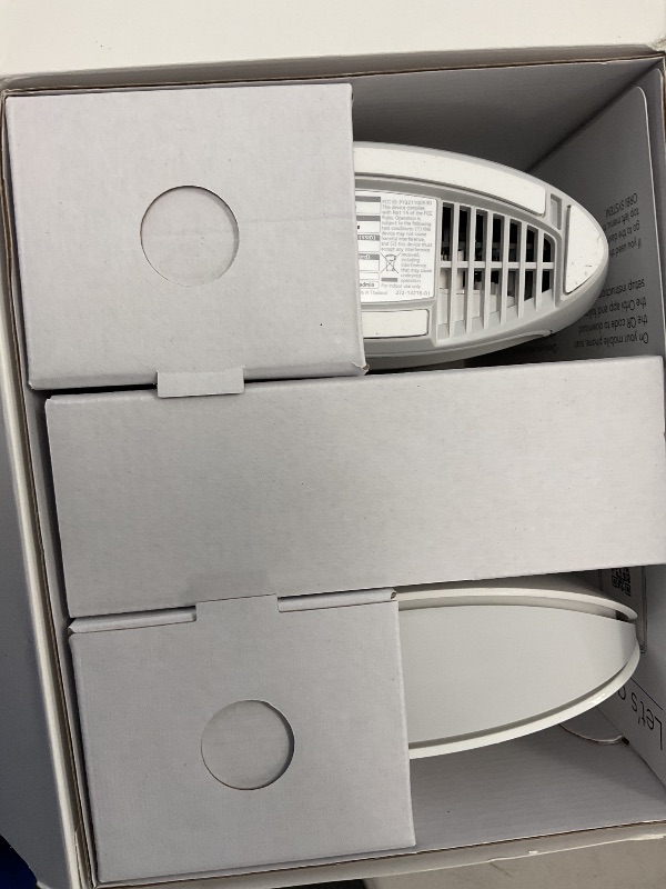 Photo 1 of NETGEAR Orbi Whole Home Tri-Band WiFi 6 Mesh Network System (RBK752P) – Router with 1 Satellite Extender, Security Features, Coverage up to 5,000 sq. ft., 75 Devices, AX5200 802.11ax (Up to 5.2Gbps)