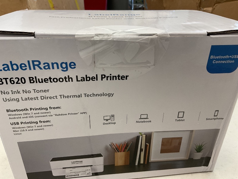 Photo 1 of Label Range  BT 620 Bluetooth Lable Printer