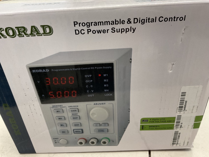Photo 1 of Korda Programmable & Digital Control DC Power Supply  