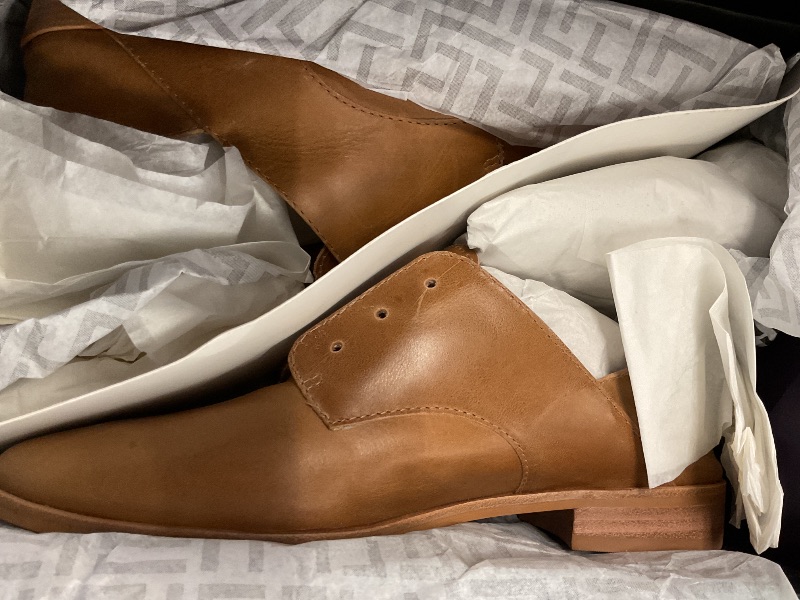 Photo 1 of LFL by Lust for Life Women's Nimble Oxford Flat, Cognac, 6.5 Medium US