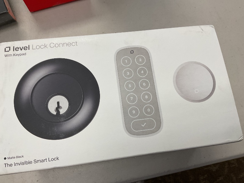 Photo 1 of Level Lock (Wi-Fi) Smart Lock with Keypad (Matte Black) – No Longer Available for Sale