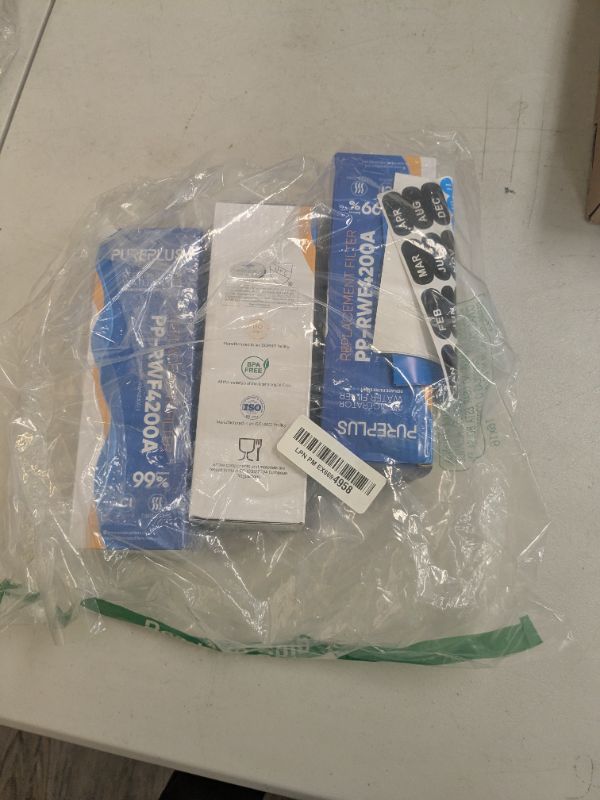 Photo 1 of PUREPLUS DA97-17376B Replacement for Samsung HAF-QIN, HAF-QIN/EXP, DA97-08006C, RF23M8070SG, RF23M8070SR, RF23M8090SG, RF23M8090SR, RF23M8570SR, RF23M8590SG,RWF4200A, Refrigerator Water Filter,3PACK