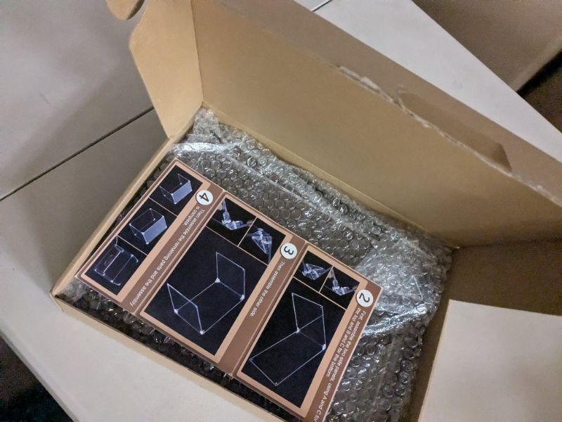 Photo 1 of Football Display Case with LED Light, Acrylic Football Case Clear for Signed Football, Walnut Base Stand Cases for Autographed Balls & Collectibles Black