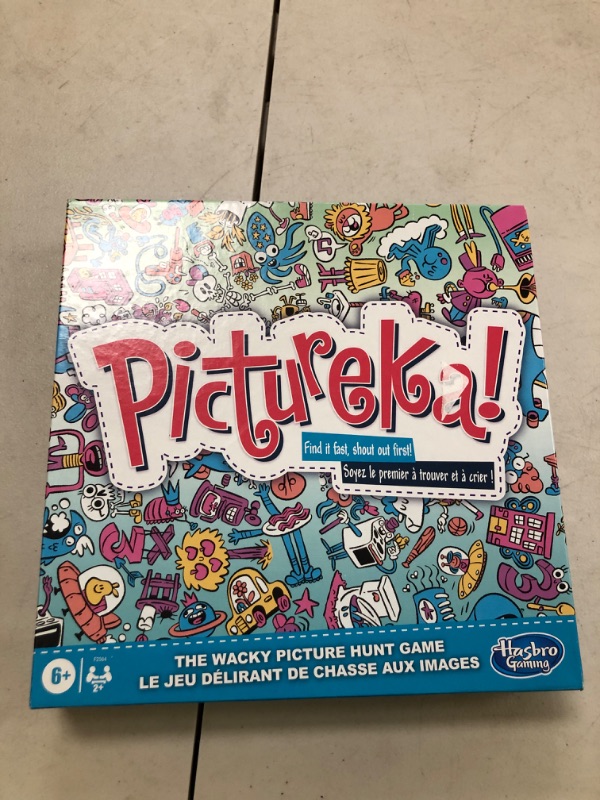 Photo 1 of Hasbro Gaming Pictureka! Game, Picture Game, Board Game for Children, Fun Family Board Games, Board Games for 6-Year-Olds and Up