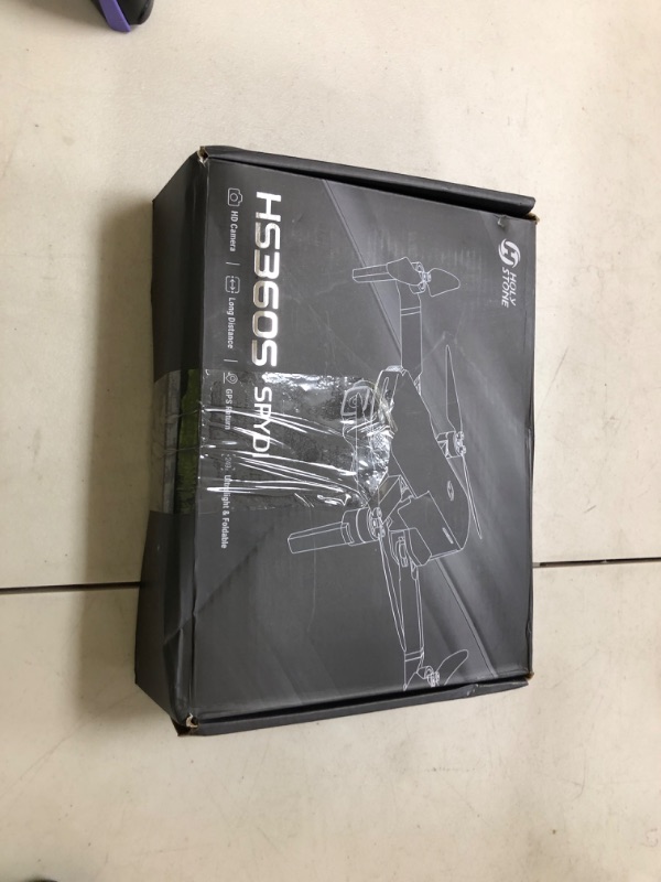 Photo 1 of Holy Stone GPS Drone with 4K UHD Camera for Adults Beginner; HS360S 249g Foldable FPV RC Quadcopter with 10000 Feet Control Range, Brushless Motor, Follow Me, Smart Return Home, 5G Transmission