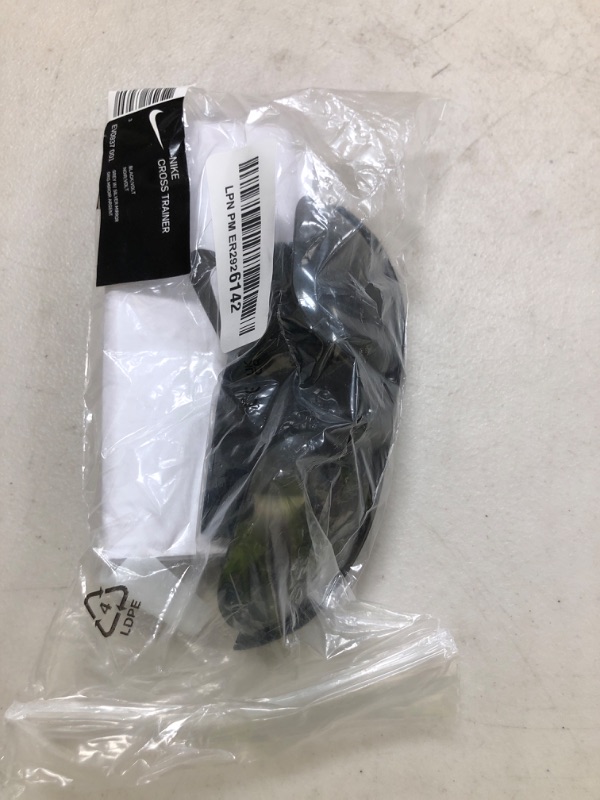 Photo 1 of Nike Golf Cross Trainer Sunglasses, Black/Volt Frame, Grey with Silver Flash Lens