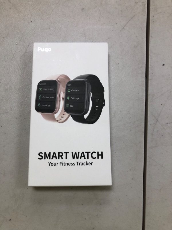 Photo 1 of Smart Watch for Men Women(Answer/Make Calls), 1.95" HD Touch Screen Fitness Watch with Sleep Heart Rate Monitor, 110+ Sports Modes, IP68 Waterproof Activity Trackers Compatible with Android iOS, Black