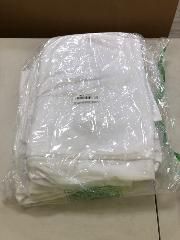 Photo 1 of Fitable White Tablecloths for Rectangle Tables, 6 Pack - 70 x 120 Inches - Reusable and Washable Table Clothes for 6-8 Ft Tables, Polyester Fabric Table Covers for Wedding, Party, Banquet
