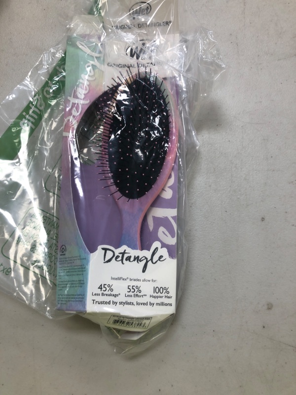 Photo 1 of Wet Brush Original Detangler Hair Brush, Color Wash, Stripes, Ultra-Soft IntelliFlex Bristles - Detangling Hairbrush Glides Through Tangles For Wet, Dry & Damaged Hair, Women & Men
