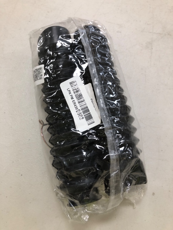 Photo 1 of 1 Pair Rubber Fork Cover Gaiters - Motorcycle Front Fork Cover Gaiters Boots Shock Damping Dust Cover 205 x 42mm (Black)