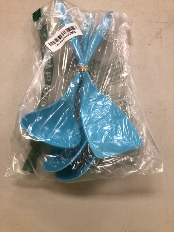 Photo 1 of Calypso Basics by Reston Lloyd Melamine Utensil Set, 4-Piece, Turquoise (81702)