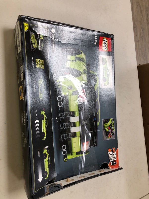 Photo 1 of LEGO Technic Ford Mustang Shelby GT500 Building Set 42138 - Pull Back Drag Race Toy Car Model Kit, Featuring AR App for Fast Action Play, Great Gift for Boys, Girls, and Teens Ages 9+ ( Unknown if Missing Pieces )