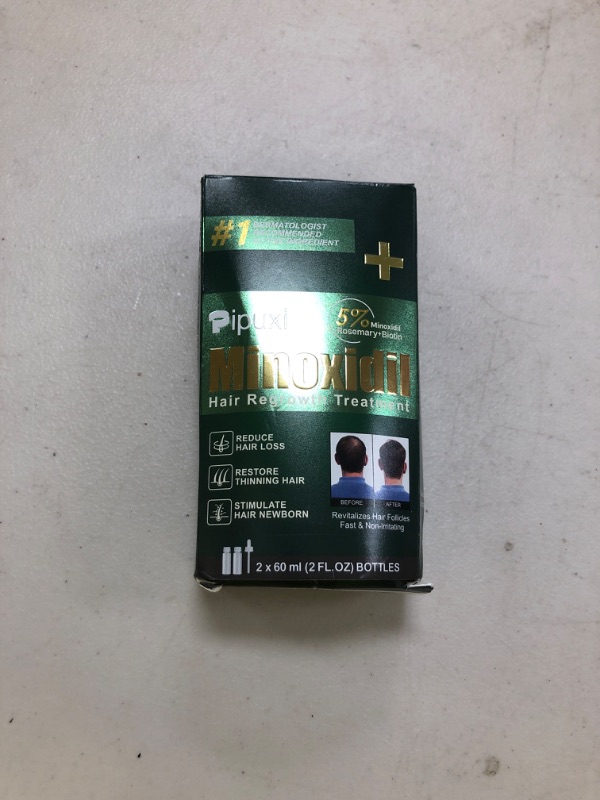 Photo 1 of 5% Minoxidil for Men, 2PCS Minoxidil for Women Hair Growth Products, Extra Strength Minoxidil Topical Hair Loss Regrowth Treatment Serum with Rosemary & Biotin, Upgraded formula light & Non-Greasy