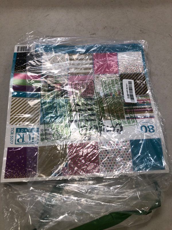 Photo 1 of Teacher Created Resources Confetti Scrapbook Project Paper Pad 12" x 12" (TCR5577)