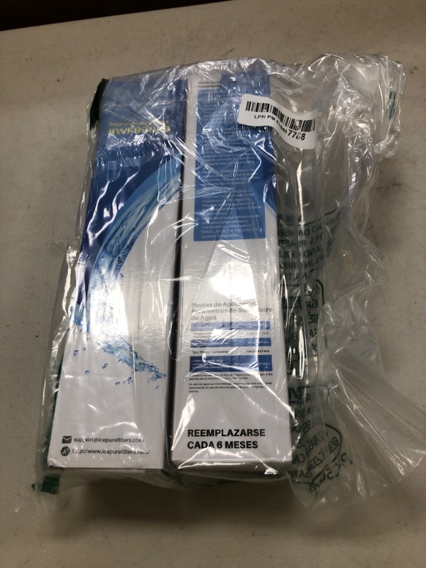 Photo 1 of ICEPURE 4396508 Refrigerator Water Filter Replacement for EveryDrop Filter 5, EDR5RXD1, Whirlpool 4392857, NL300, 4396510, 4396509, 4396547, LC400V, 4396510p, WF-NLC240V,PNL240V, 2PACK