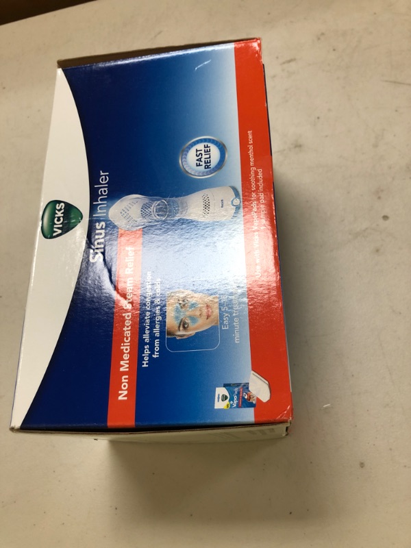 Photo 1 of Vicks Sinus Inhaler - Non-Medicated Steam Relief for Allergies