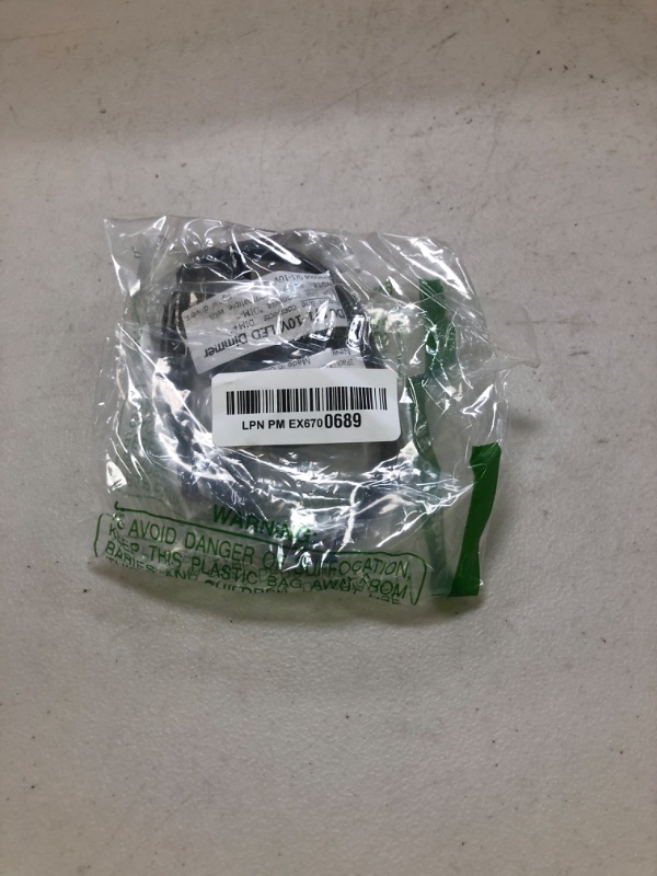 Photo 1 of 2Pack DC0/1-10V Knob LED Dimmer Mini Controller Rotary Switch PWM Dimming Off for 0-10V / 1-10V Dimmable LED Drivers Electronic Ballasts Controling Interior Light Grow Lamp