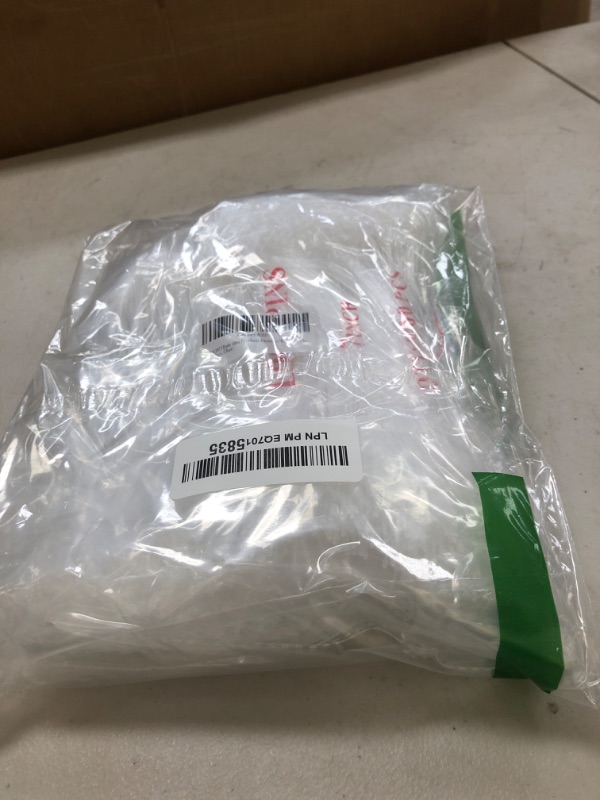 Photo 1 of SIDAZON 7 Inch 3000 Pcs Plastic Fasteners Hang Tags Clear Snap Lock Pins Security Loop Price Tag Pins Safety Ring Ties for Retail Store Clothing Accessory (7" 3000pcs, Clear)