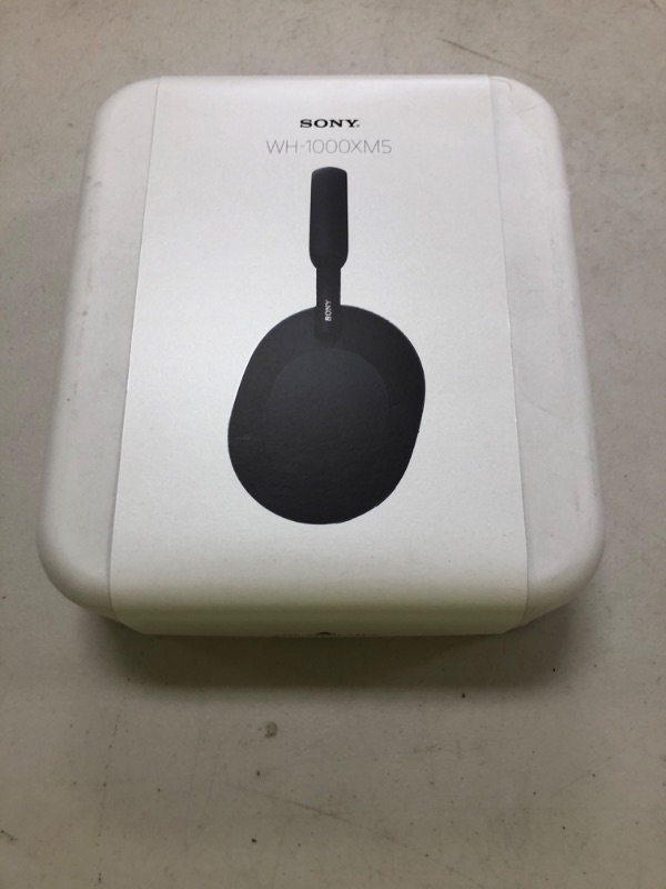 Photo 1 of Sony WH-1000XM5 Noise Canceling Wireless Headphones - 30hr Battery Life - Over-Ear Style - Optimized for Alexa and Google Assistant - Built-in mic for Calls - Black - International Version No Warranty