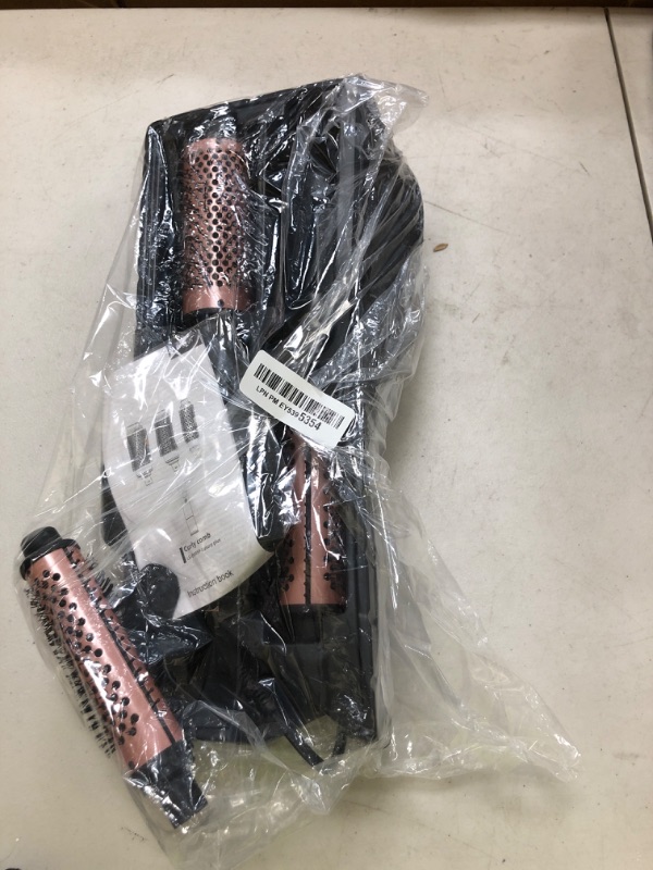 Photo 1 of 5 Temps LCD Display Ceramic Tourmaline Heated Styling Brush Set - 3-in-1 Detachable Barrels (1.25/1.5/1.75 Inch), PTC Heater for Versatile Hair Styling