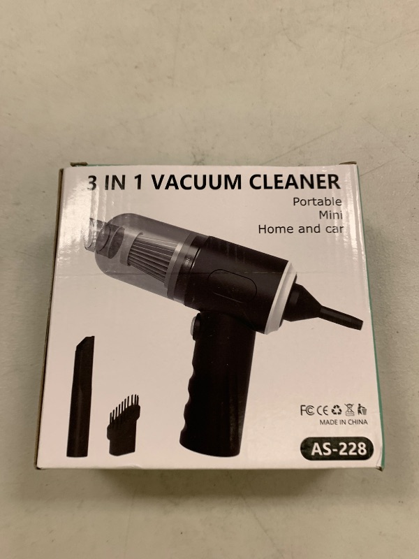 Photo 1 of IFTHFOUR Compressed Air Duster-Vacuum Keyboard Cleaner-Air Blower 3-in-1-Electric Air Dusters-Replace Compressed Air Cans for PC,Computer Keyboard,Car Dusterpc Cleaning