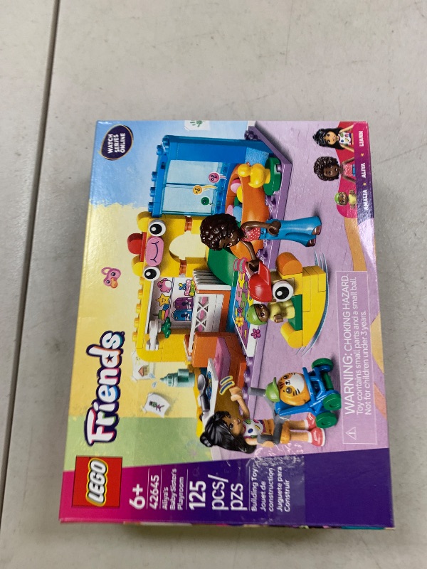 Photo 1 of LEGO Friends Aliya's Baby Sister's Playroom Building Toy - Pretend Play Set for Kids, Girls and Boys, Ages 6+ - with 2 Minidolls, Baby Figure, and Stroller - Gift Idea for Birthdays - 42645