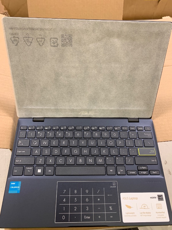 Photo 1 of ASUS Vivobook Go 11.6” HD Slim Laptop, Intel Dual Core N4500, Intel Graphics, 4GB, 128GB, Windows 11 Home, SonicMaster, ErgoSense, Black, L210KA-ES04