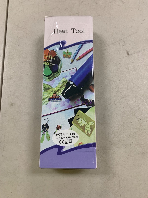 Photo 1 of Mini Heat  300W Portable Handheld Heat Gun Dual-Temperature Hot Air Gun for Removing Epoxy Cup Painting Resin Air Bubbles, Drying Crafts & Shrink Wrap Paint