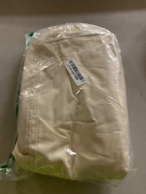 Photo 1 of HOTGODEN Light Weight 100% Cotton Muslin Fabric: 63 inch x 2,5,10 Yards Unbleached Muslin Linen Fabric Material for Sewing Material Apparel Cloth