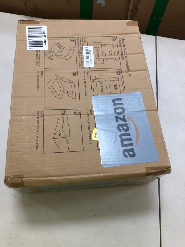 Photo 1 of RLAVBL 12x10x2 Shipping Boxes Set of 25, White Corrugated Cardboard Box for Packing, Mailing, Business