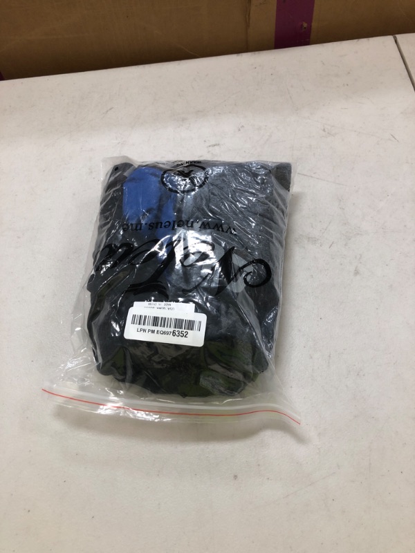 Photo 1 of NELEUS Men's 3 Pack Compression Shorts with Pockets Dry Fit Yoga Running Shorts,6063,Black/Grey/Blue,3XL