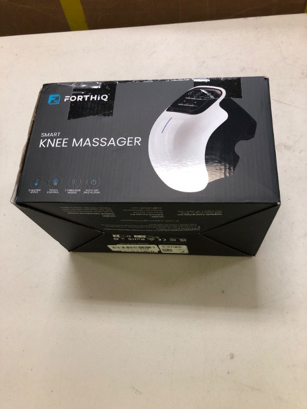 Photo 1 of FORTHiQ Knee Massager Smart with Heat, Red Light and Massage Therapy, 3-in-1 Cordless, 2024 Updated Edition, Gifts for Grandma & Grandpa